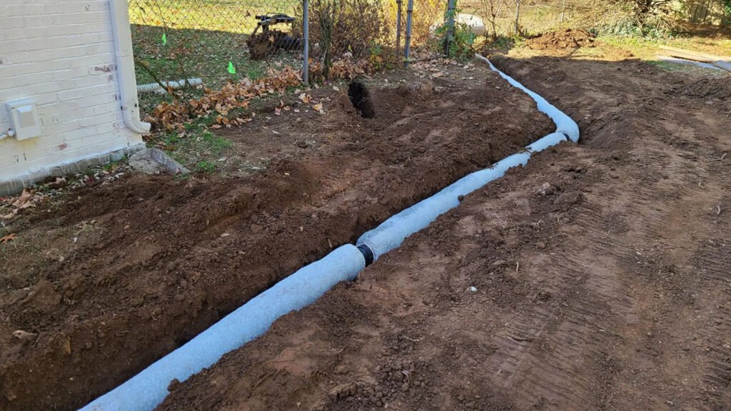 French Drain Installation Tacoma, WA