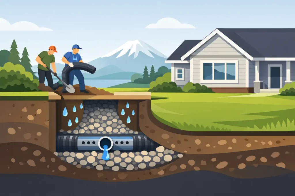 French Drain Installation Tacoma Homeowners Trust