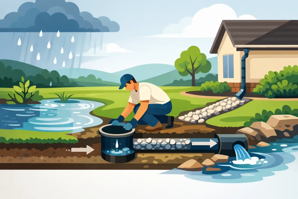 How to Fix Yard Drainage Problems That Keep Coming Back