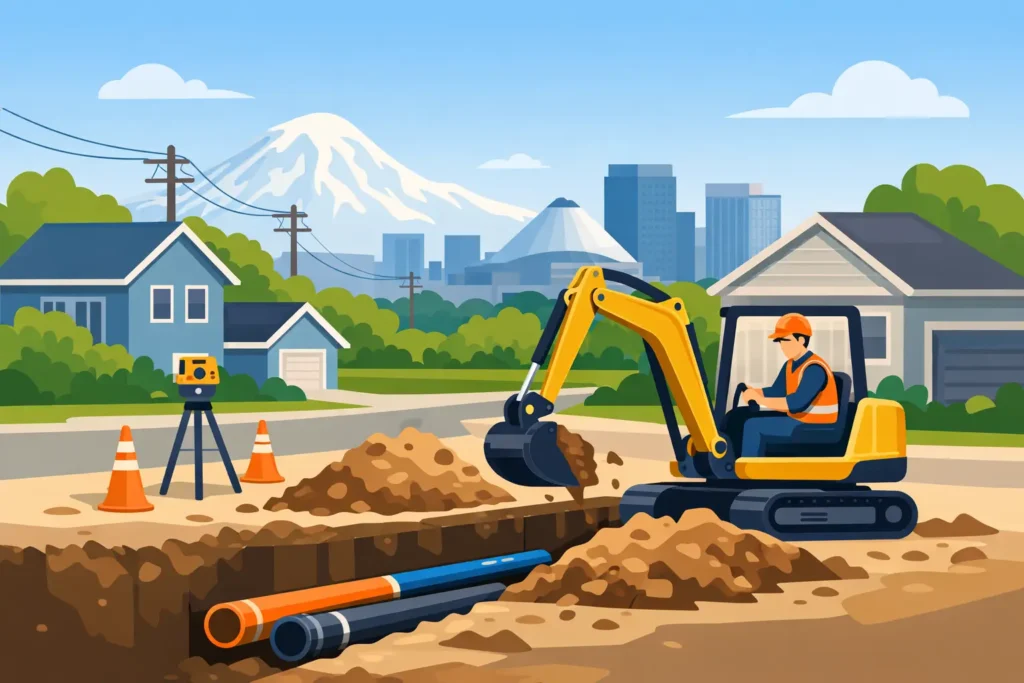Utility Trenching Services Tacoma Homeowners Trust