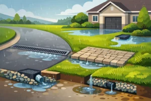 Best Driveway Drainage Options for Wet Yards