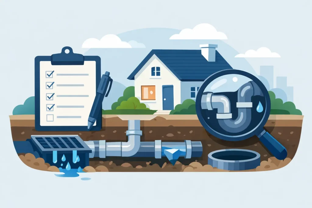 Drainage Inspection Checklist Guide for Homes