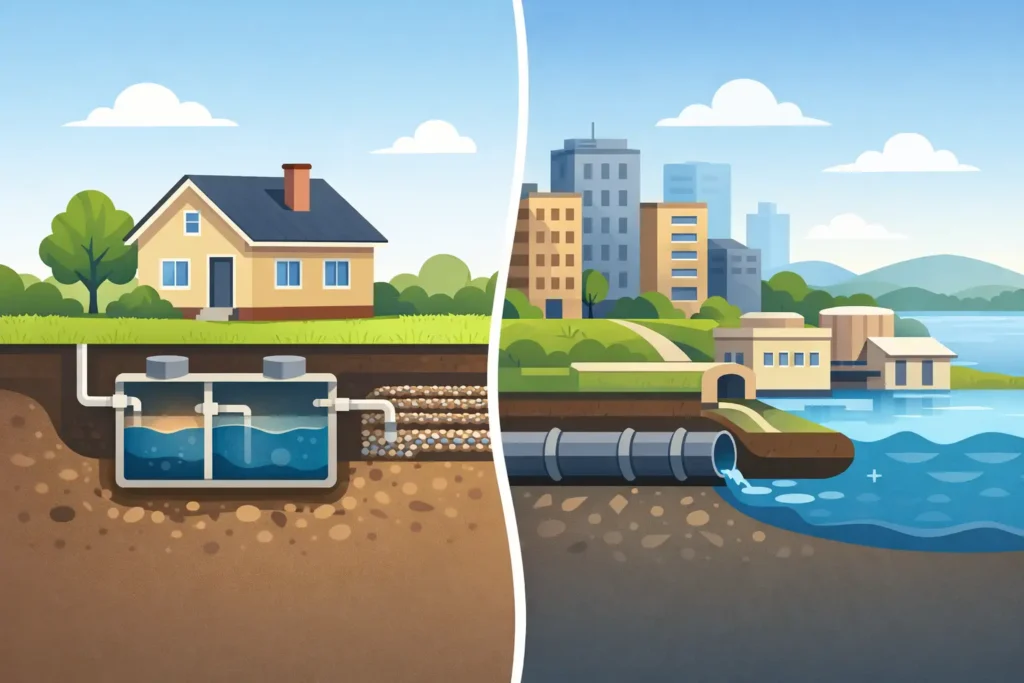 Septic Versus Sewer Connection: Which Fits?