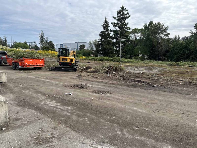 Excavation Service Job Tacoma, WA